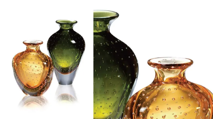 Wave Murano Glass - Brenda: vaso in vetro di Murano