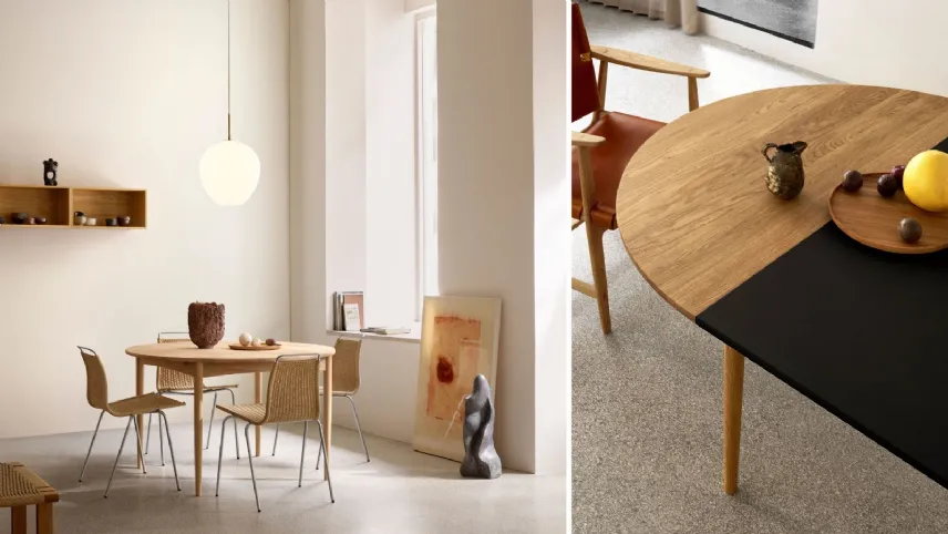Tavolo allungabile BM0121 di Carl Hansen & Søn