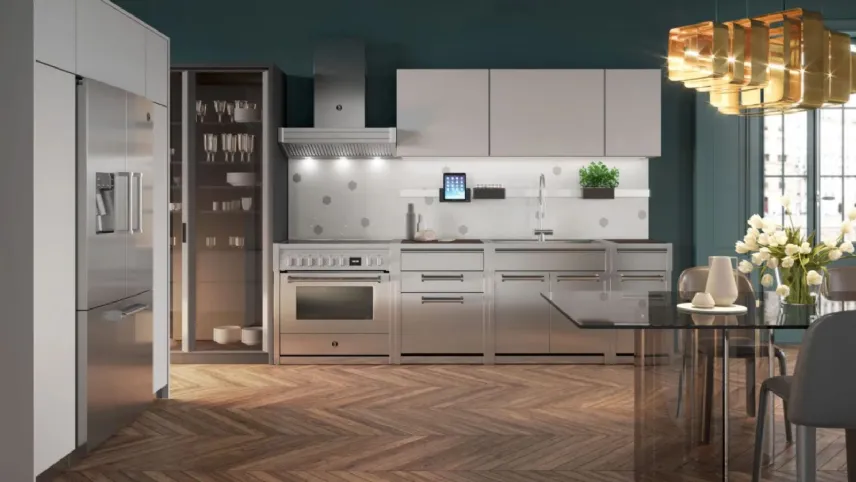 Genesi di Steel - Acciaio inox verniciato a polvere