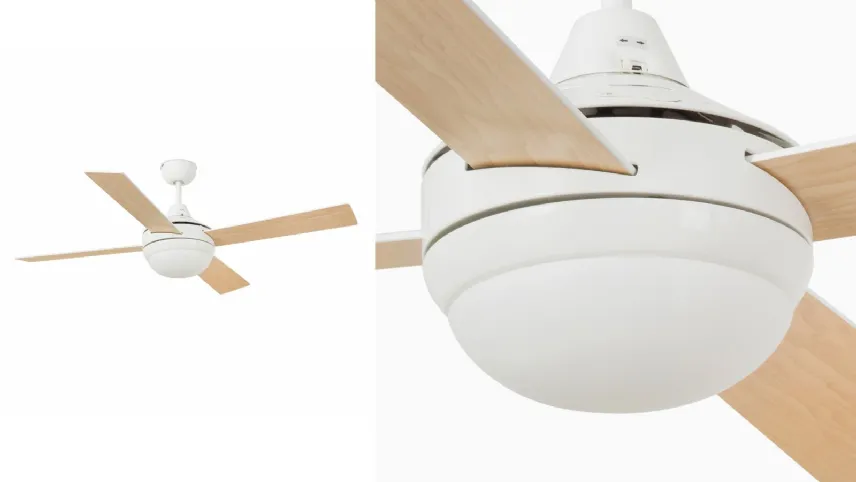 Faro Barcelona - Icaria: ventilatore da soffitto con funzione inversa