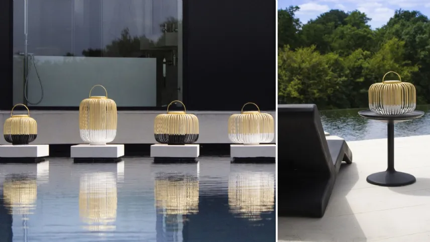 Forestier - Take a Way: lampada per esterno in bambù