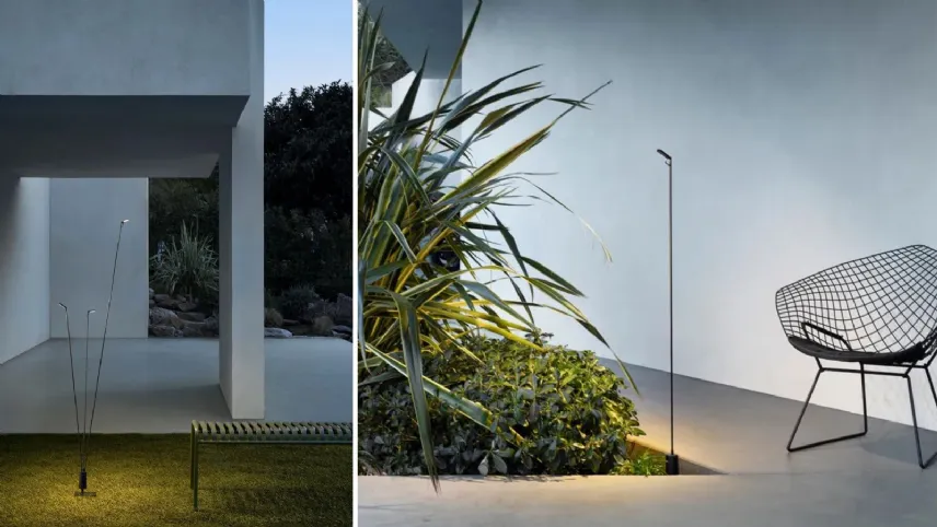 Luceplan - Flia: Lampada per esterno da terra a LED