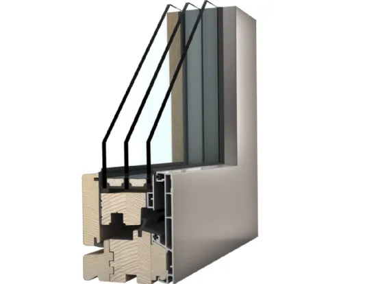 Finestra in Legno e Allumino HF 520 di Internorm