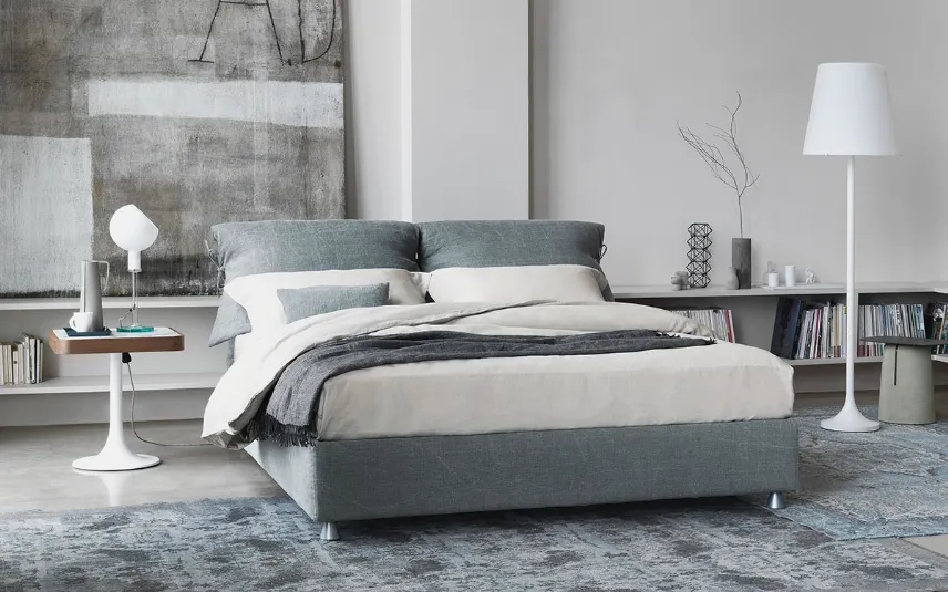 Camera da letto con letto Nathalie Flou
