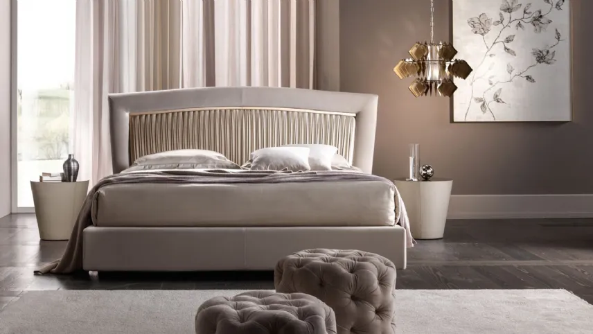 Letto Portofino Plissè di Cantori