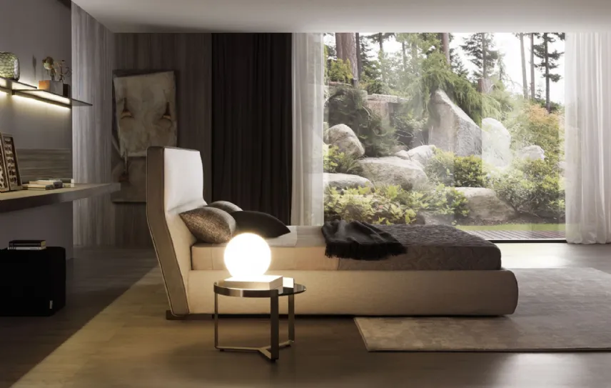 MisuraEmme - Il letto Cosy interpreta la semplicità con linee dinamiche