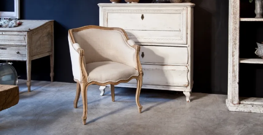 poltroncina per la camera da letto classica