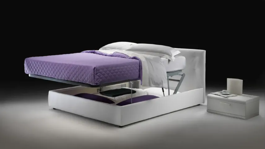 Bemade - Letto Boston, disponibile anche nella versione contenitore doppia alzata
