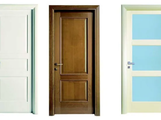 Diverse tipologie di porte in legno