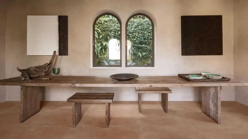 Collezione Slow di Marazzi - Gres effetto cotto