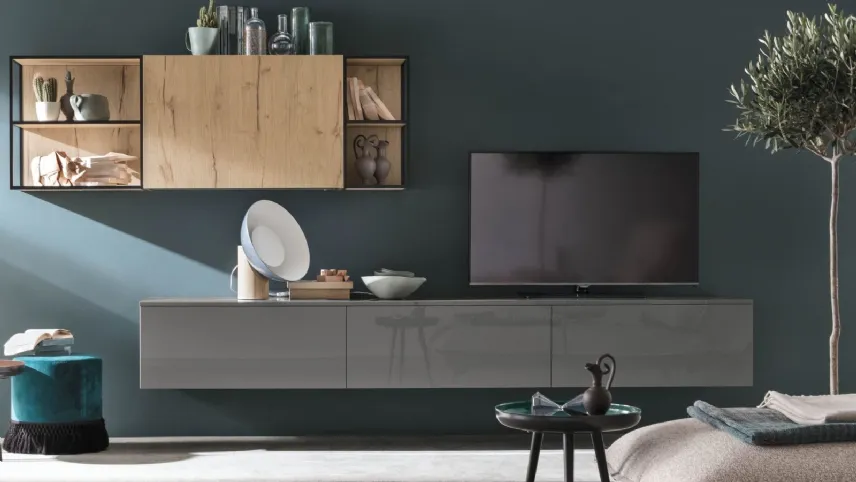 Arredo living di Stosa Cucine, sistema Infinity